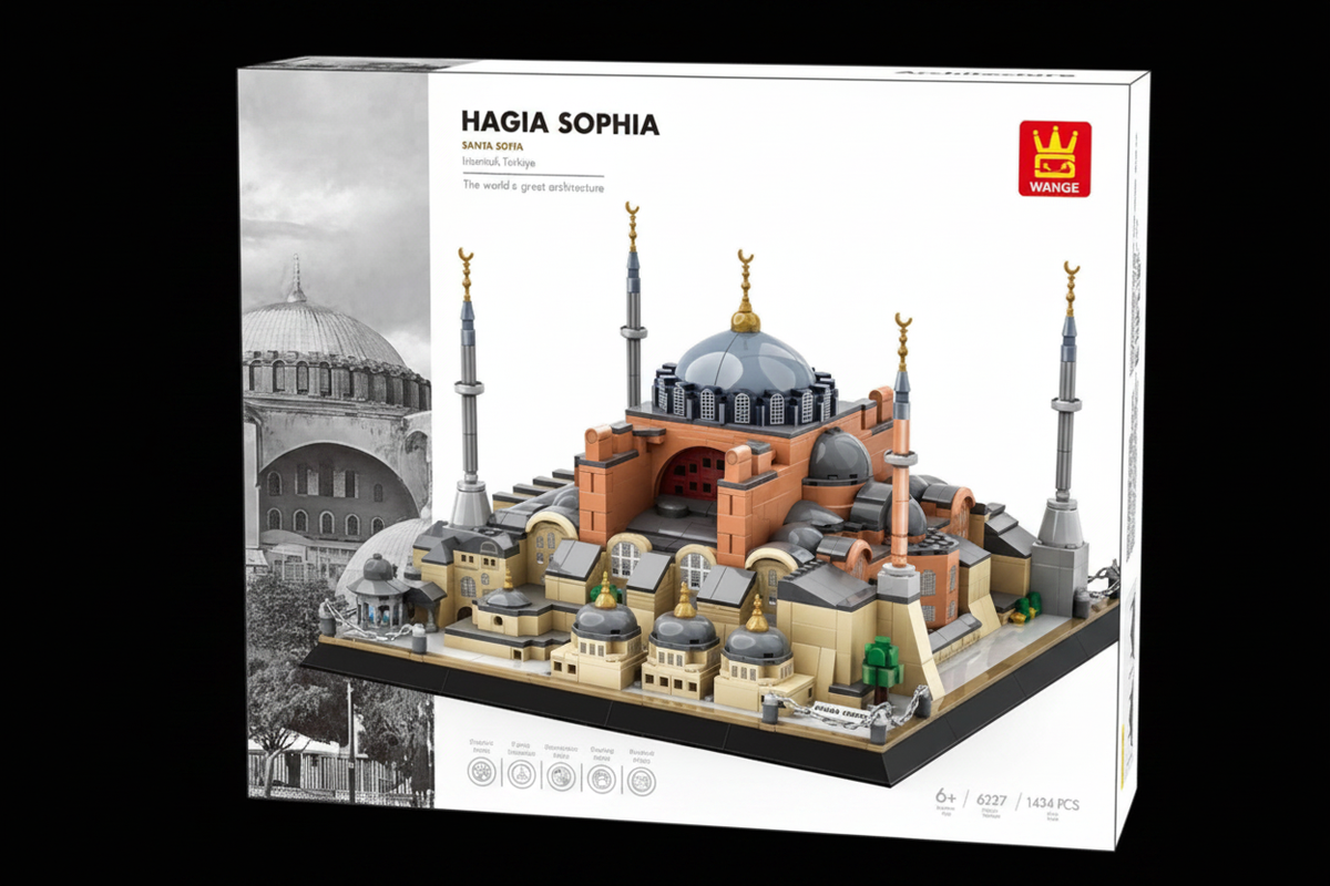 Hagia Sophia fond noir